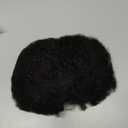 Mens Curly Toupee Man Toupee Mens French Lace Wave Hair Unit Toupee 8x10inch Afro Loose Curly Men's Lace Unit #1B Off Black Replacement Hairpiece 120% Medium Density 100% Human Hair
