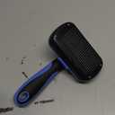 Swihauk Self Cleaning Slicker Brush - Skin Friendly Deshedding Grooming Tool for Dogs & Cats, Suitable for Shedding & Haired Pets, with Pet Supplies Accessories, Blue