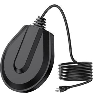 Tiflev Bird Bath Heater with 10ft, Utility Submersible Aluminum Cast De-Icer Chicken Water Heater for Birdbaths in Winter (150W)