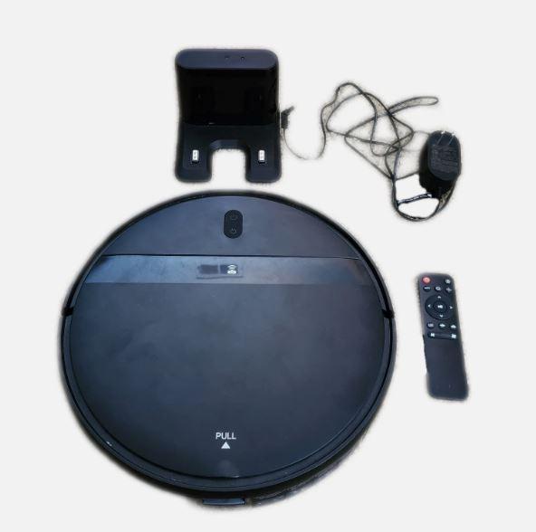 MAMNV Robot Vacuum and Mop Combo with WiFi/App/Alexa Black