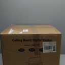 7500W Electric Garage Heater with Remote, Ceiling Mount Shop Heater, Garage Space Heaters with ECO Mode, 12H Timer, Thermostat, Overheat Protection, for Garage Workshops Warehouses Industrial