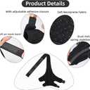 Dog Knee Brace with Adjustable Supportfor ACL & CCL Tears, Patellar Dislocations, Arthritis - Protects Joints for Return to Walking, Provides Extra Support, Reduces Pain and Inflammation, Large