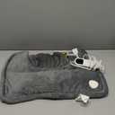 Weighted Heating Pad for Neck and Shoulders, JKMAX 2lb Large Neck Heating Pad for Neck Shoulder Pain, 10 Heat Settings, 6 Timer Settings Auto-Off,Present for Women Men Mom Dad 17"x23"