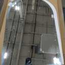 VocalStar Frameless Arch Mirror, 16" x 24" Bathroom Wall Mirror with Beveled Edge, Modern Decorative Vanity Mirrored for Living Room, Entryway, Bedroom | 1/4-Inch Shatterproof Glass