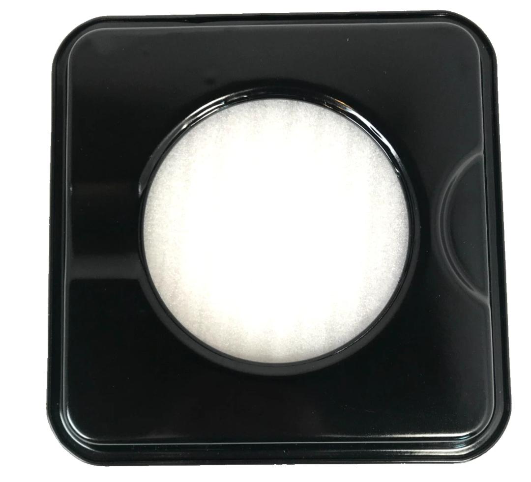 Square Gas Stove Drip Pans 7.5" Porcelain Coated Burner Tray