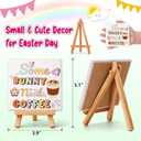 Easter Bunny Coffee Decorations - Ceramic Basket Stuffers Essentials Decoration Decor, Some Bunny Needs Coffee Bar Desk Sign Centerpieces for Home Office Spring Farmhouse, 3.9 x 4.7 inches