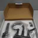 TimeArrow Oil Rubbed Bronze 8 Inch Widespread Bathroom Sink Faucet 3 Holes with Pop-Up Drain, 2 Handle Modern Bathroom/Vanity/Lavatory Faucet with Brass 360 Swivel Spout, TAF830Y-ORB