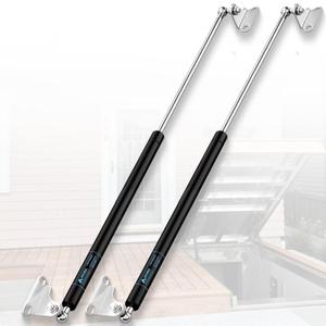 ARANA Gas Struts 36 inch 200Lb Gas Springs Shocks with Mounting Brackets, 36" Hydraulic Lift Support for Heavy Duty Lid RV Bed Camper Bed Trap Door Bench Lid (Fit 160-220lbs Lid), 2Pcs