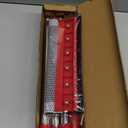 DSV Standard Window Squeegee, 2-in-1 Window Cleaner with 55" Extension Poles, Window Washing Kit, Glass Door Cleaner, Multi-Use Car Windshield Cleaning Tool with Long Handle for High Outdoor Windows