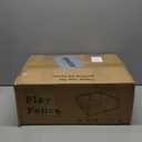 Baby Playpen with Mat, 50x50 Inch Playpen with Mat Waterproof for Babies and Toddlers Play Pen Playards Safety Gate Fence Active Center Indoor (Dark Grey + Mat)