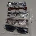 Boost Eyewear 6 Pack Reading Glasses in Black, Tortoise, Blue, Red for Men/Women, Spring Hinges, Assorted Colors (+2.25)