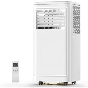 Antarctic Star Portable Air Conditioners, 10000 BTU, Portable AC with Cooling, Fan & Dehumidifier, AC Unit with Window Kits, Remote Control/LED Display, Sleep Modes, 24H Timer for Living Room, Bedroom