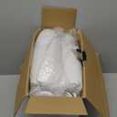 Serta Heated Mattress Pad King Size - Electric Mattress Pad, 10 Heat Setting Controller, Auto Shut Off Timer, Deep Elastic Pocket, Up to 17" Mattress, ETL Certified, Machine Wash, King, White