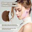 Lymphatic Contour Face Brush with Super Soft Bristles, Reduces Swelling, Ergonomic Facial Contour Massager, Portable Beauty Tool Precisely Adheres to The Skin and Relieves Fatigue