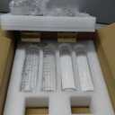 CCYCOL Gold Wall Sconces Set of Two LED Bathroom Vanity Light Fixtures Modern Crystal Sconces Wall Lighting 18 Inch 4000K Vertical and Horizontal Wall Mounted Sconces for Bedroom Living Room