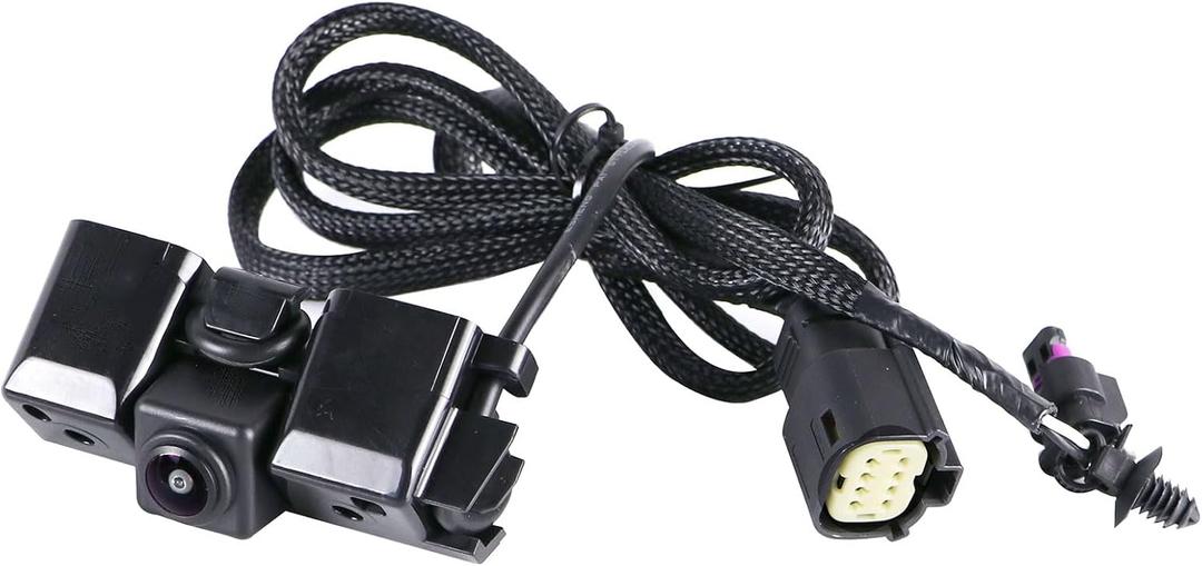 Backup Camera Compatible with 2016 2017 2018 2019 Chevy Silverado GMC Sierra 1500 2500 3500 Rear View Suitable for Power Tailgate Replace# 84062896