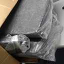 Office Chair 500LBS, PU Leather Computer Chair with Footrest, Executive Office Chair with Leg Rest and Lumbar Support, Black Office Chair