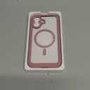 Miracase for iPhone 17 Case 6.3'', Full-Body Military Grade Drop Protection Outdoor Phone case with Built-in Glass Screen &Camera Control,Easy Installation,No Gap,Compatible with MagSafe, Pink