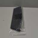 Coolrunner 2 Set Car Seat Gap Organizer, Car Seat Gap Filler, PU Full Leather Car Seat Crevice Storage Box Universal Fit in Between Car Seat Catcher for Phone Keys Cards Pens Coins(Black)