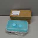 304 Stainless Steel Snack Containers, Grab and Go Snack Containers, Food Grade,100% Leadproof, for Travel and Outdoor Camping, 1pc Single and 2pcs Double compartment, 3 PCS