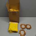 20 Pcs Vintage Mini Gold Frame Small Resin Baroque Picture Frames Antique with Paper Board and PVC Film Retro Photo Ornaments for Home Wedding Wall Display DIY Decoration (Carved Style)