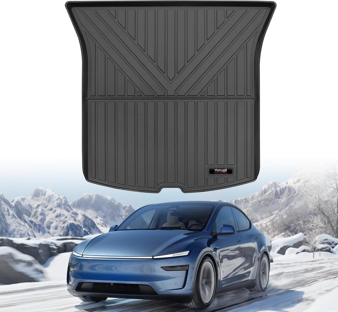 Custom Car Cargo Mats Trunk Liner All Weather TPE for 2025 2026 Tesla Model Y Juniper 5 Seat Accessories (for 2025 2026 Tesla Model Y Juniper 5 Seat)
