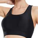Baleaf Women Swim Top Upf 50+ 38 Black