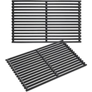 463242516 Grill Grates Replacement Parts for Charbroil Tru Infrared 3 Burner Gas Grill Parts 463355220 463242515 463367016 Grates G474-0017-W2 G466-0025-W1A Char-Broil 17 inch Cast Iron Cooking Grids, 17 x 22 1/2" total 3pcs grates