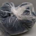 Bigacogo Chunky Knit Throw Blanket for Couch, 40x60 inches, 100% Hand Knitted with Thick Jumbo Chenille Yarn, Cozy Soft Large Rope Knot Cable Crochet Blankets for Sofa Bed Living Room, Deep Sea Blue