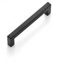 Ravinte 1 Pack 5 Inch Kitchen Square Cabinet Handles Matte Black Drawer Pulls for Cupboard Hardware