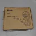 Veise Keypad Door Lock with Handle, Keyless Entry for Front Door & Bedroom, Electronic Lock with Code, Auto-Locking, Easy Installation, Passage Mode, Satin Nickel