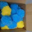 100 Pcs Reusable Water Balloons,Colorful Splash Balls,Reusable Soaker Ball,Outdoor Games Water Soft Balls for Backyard,Pool,Beach,Party Favors