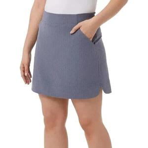 Tennis Skirt with Built-in Shorts, Gray, S