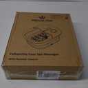 Medical king Foot Spa with Heat and Massage and Jets Includes A Remote Control A Pumice Stone Collapsible Massager with Bubbles and Vibration