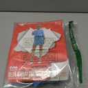 fun shack Flight Attendant Costume Women Blue, Retro Airline Stewardess Outfit with Hat & Gloves (Small)