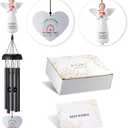 Teacher Appreciation Gifts-Teacher Gifts for Women-Back to School,End of The Year Teachers Gift,Thank You/Christmas/Birthday Gift for Teachers Women-Best Wind Chimes with Angel