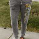 2 x Blue 84 Women's NCAA Officially Licensed Jogger Sweatpants Burnout (Gray, XL)