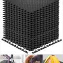 Walsai Exercise Mats Puzzle Foam Mats Gym Flooring Mat Cover 20 SQ.FT Interlocking Foam Mats with EVA Foam Floor Tiles for Home Gym Equipment Workouts Black