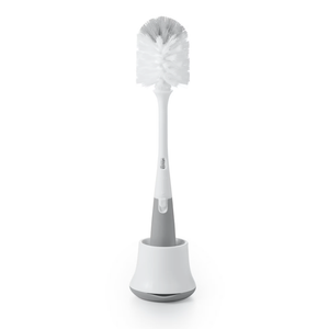 OXO Tot Bottle Cleaning Brush with Stand, Gray, 1 Count