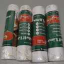 4 x Shelf Liners for Kitchen Cabinets 12in x 20FT Non Adhesive Drawer Liner Gold Floral Thickened Shelf Liner Paper Strong Non-Slip Easy to Clean for Tool Box Refrigerator with Knife and Tape Measure