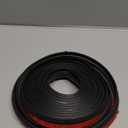 Z Shape Rear Window Rubber Seal Weather Strip, Door Seal Protector for Car Convertibles