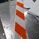 8 ft Board, Diamond Grade Striped Sheeting