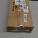 AEEKEL Brushed Nickel Door Knobs Interior Keyless Knob, Privacy Door Knob with Lock, 5 Pack Door Locks for Bedrooms Bathroom, Reversible for Left/Right Door Handle