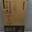 Mount-It! TV Ceiling Mount Bracket, Adjustable Height Full Motion 360 Deg Rotation Tilting Swiveling for Flat Panel LCD LED OLED Plasma TVs, Fits up to 75 Inch 110 Pound Capacity, Black (MI-509B)