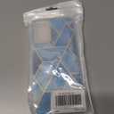 Designed for Samsung Galaxy Series [Military Grade Shockproof] Marble Full Body Protective Phone Case (Blue, Galaxy Note 20)