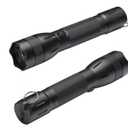 Mayor Wolf LED Flashlight Kit, Tactical Rechargeable Handheld Torch with 400 Lumen 5W LED, Water & Shock Resistant, 3 Light Modes