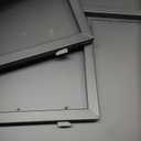 Metal Rectangular Planter Box, 38L x 12W x 30H Black Heavy-Duty Raised Garden Bed for Outdoor Plants, Easy Assembly & Adjustable Feet for Porch, Garden, Patio, Yard Outdoor Plants