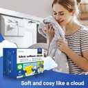 Soulink Fabric Softener Sheets for Washing Machine, No Plastic Jug Soap Strips, Alternative to Fabric Softener Liquid and Pods, Fresh Linen Scent, Up to 240 Loads
