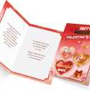 3 x Happy Valentine's Day to My Wife, Wife Valentines Day Cards Gifts for Her Women (LD319)