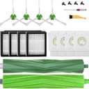 Replacement Parts for iRobot Roomba i7 j7 i3 i4 i7 Plus i1 i3+ i4 i4+ i6 i6+ i8 i8+ j7+ plus, I & j Series Robot Vacum,Rubber Brush, Filter, Edge-Sweeping Brush, Vacuum Bags